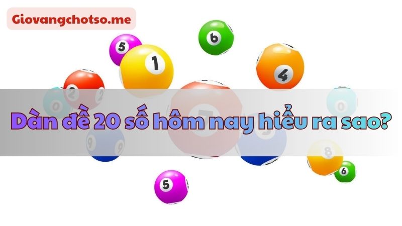 dan de 20 so hom nay 