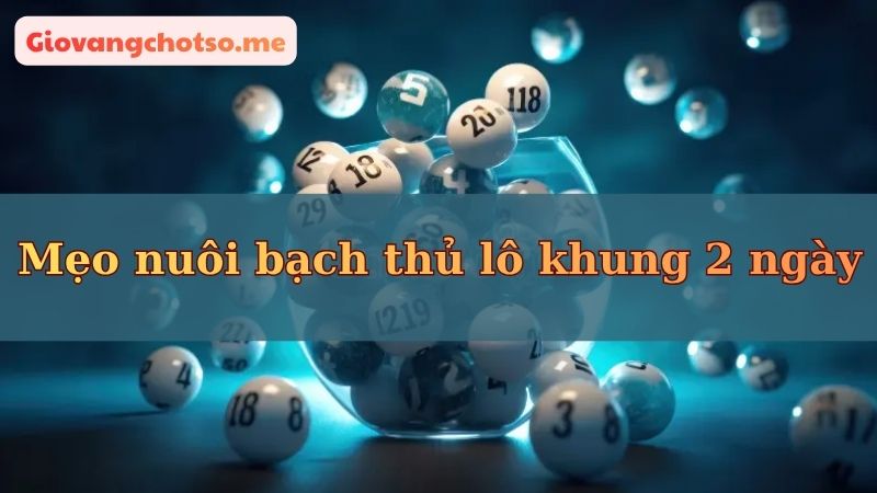 nuôi bạch thủ lô thời gian 2 ngày