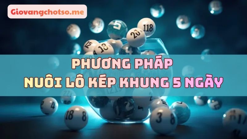 nuôi lô kép khung 5 ngày