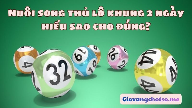 nuôi song thủ lô khung 2 ngày