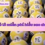 Soi cầu song thủ lô miễn phí chuẩn xác hôm nay